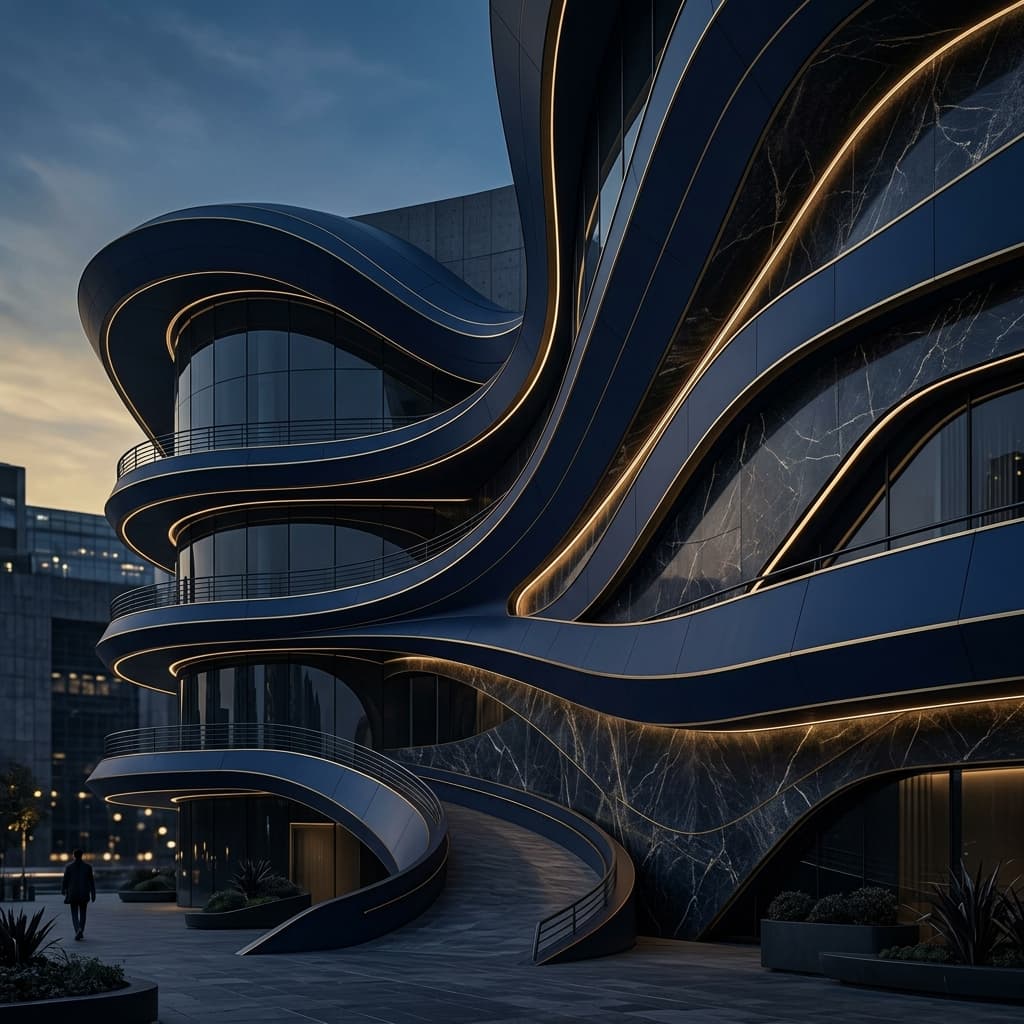 Abstract Architecture Background